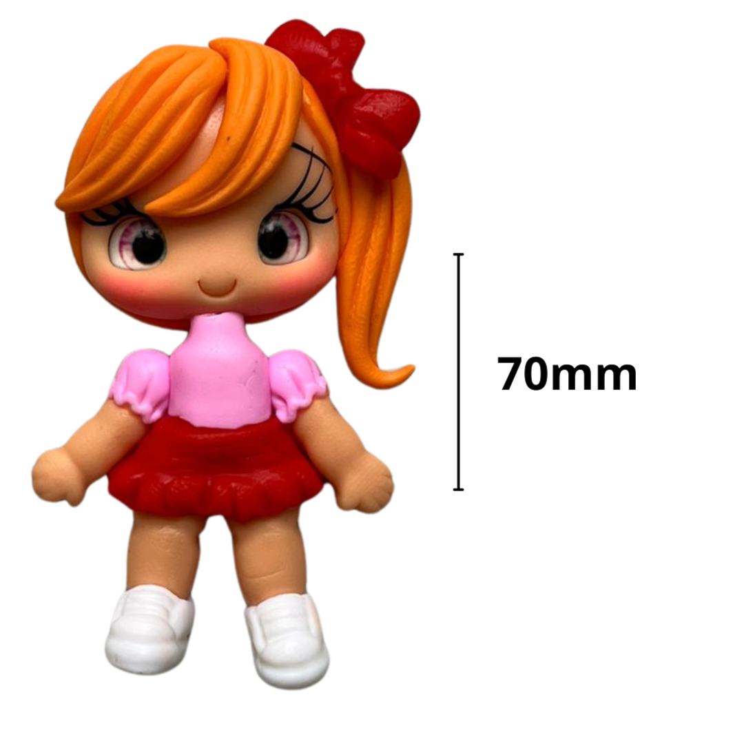 Aplique Biscuit Modelo Meninas RO 21609 Sanding